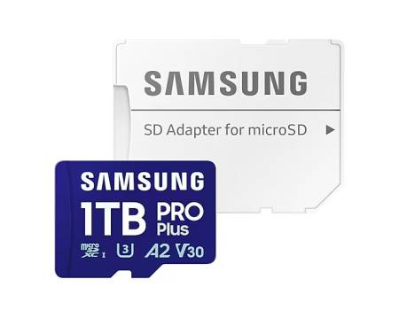 Samsung 1TB micro SD Card PRO Plus with Adapter