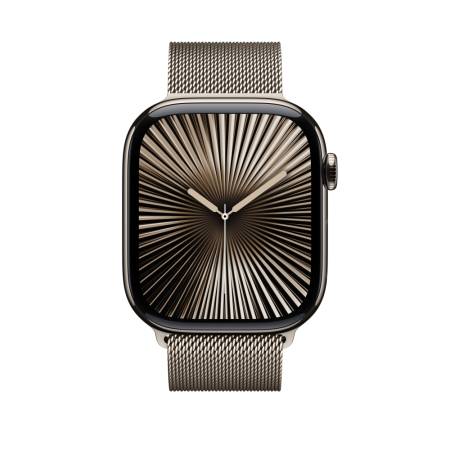 Apple Watch 46mm Milanese Loop: Natural Milanese Loop - S/M