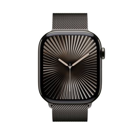 Apple Watch 46mm Milanese Loop: Slate Milanese Loop - S/M