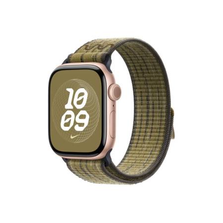 Apple Watch 46mm Nike Sport Loop: Green/Grey Nike Sport Loop