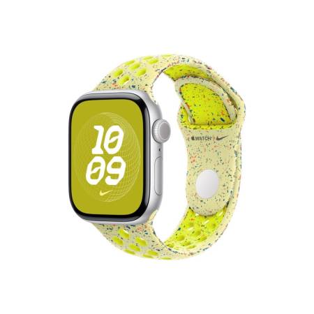 Apple Watch 46mm Nike Sport Band: Volt Splash Nike Sport Band - S/M