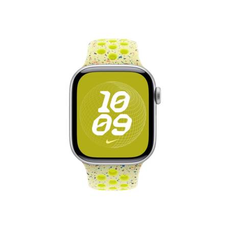 Apple Watch 46mm Nike Sport Band: Volt Splash Nike Sport Band - S/M