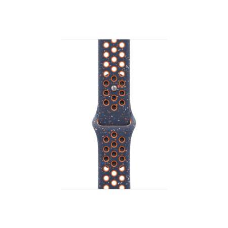 Apple Watch 46mm Nike Sport Band: Blue Flame Nike Sport Band - M/L