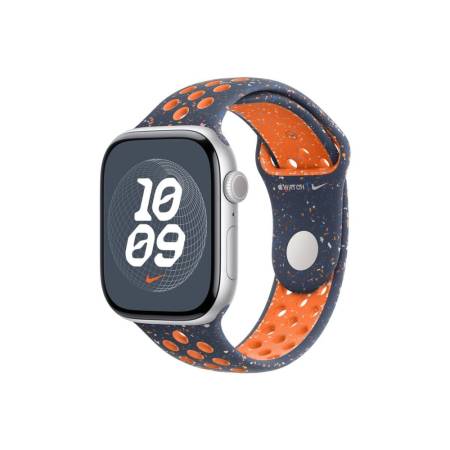 Apple Watch 46mm Nike Sport Band: Blue Flame Nike Sport Band - M/L