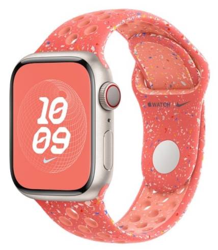 Apple Watch 46mm Nike Sport Band: Magic Ember Nike Sport Band - S/M