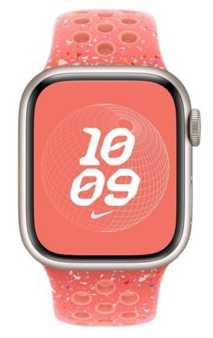 Apple Watch 46mm Nike Sport Band: Magic Ember Nike Sport Band - S/M