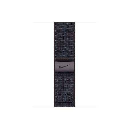 Apple Watch 46mm Nike Sport Loop: Black/Blue Nike Sport Loop