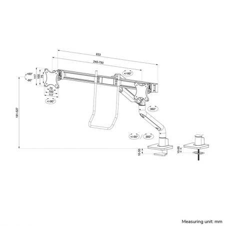 Neomounts Next One Desk Mount