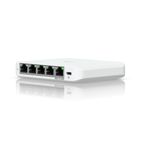 5-портов Gigabit комутатор Ubiquiti UniFi Flex Mini 2.5G