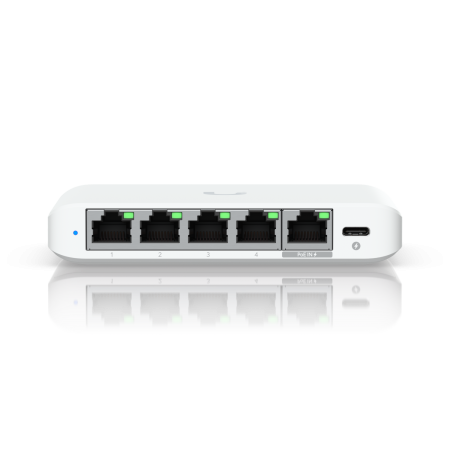 5-портов Gigabit комутатор Ubiquiti UniFi Flex Mini 2.5G