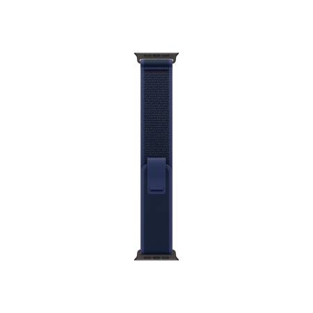 Apple Watch 49mm Loop: Blue Trail Loop - S/M - Black Titanium Finish