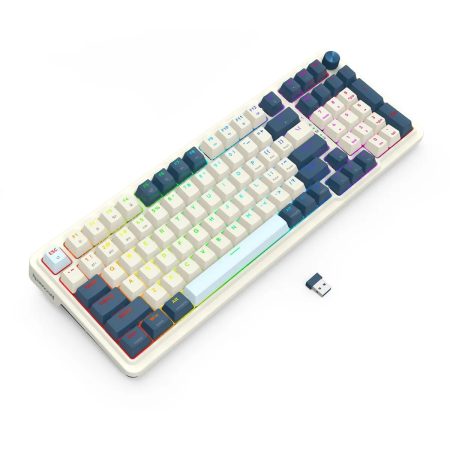 RGB гейминг клавиатура Redragon EISA K686WB-RGB-PRO Red Switch