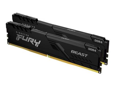 KINGSTON 16GB 3600MHz DDR4 CL17 DIMM Kit of 2 FURY Beast Black