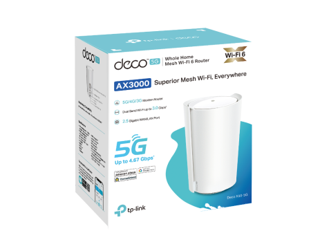 Безжична 5G Wi-fi 6 Mesh система TP-Link Deco X50-5G AX3000