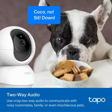 Wi-Fi Pan/Tilt камери за наблюдение TP-Link Tapo C200P2 (2-pack)