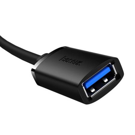 Удължителен кабел Baseus  AirJoy Series USB 3.0 мъжки към женски 5м B00631103111-05 - черен