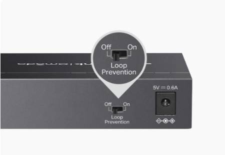 5-портов гигабитов неуправляем настолен комутатор TP-Link DS105G