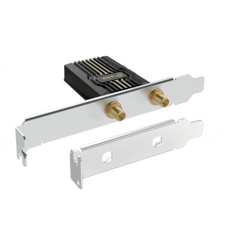 3-лентов Bluetooth 5.4 Wi-Fi 7 PCIe адаптер TP-Link Archer TBE552E BE9300