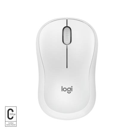 Безжична мишка Logitech M240 Silent Bluetooth 910-007120 - бяла
