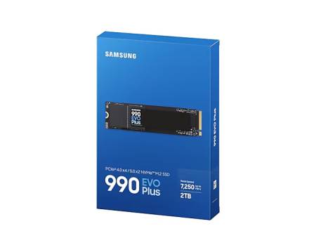 Samsung SSD 990 EVO Plus 2TB PCIe 4.0 NVMe 2.0 M.2 V-NAND 3-bit MLC