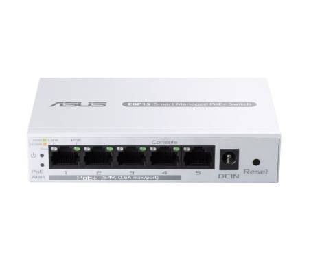 Asus Business 5Port Smart Managed Switch PoE+
