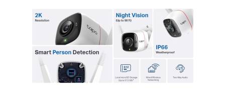 Външна Wi-Fi IP камера TP-Link Tapo C310P2