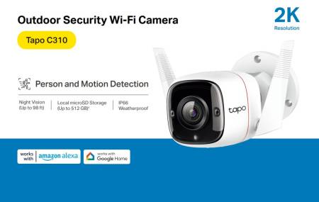 Външна Wi-Fi IP камера TP-Link Tapo C310P2