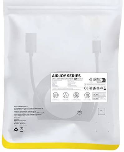 Удължителен кабел Baseus  AirJoy Series USB 3.0 мъжки към женски 2м B00631103111-03 - черен