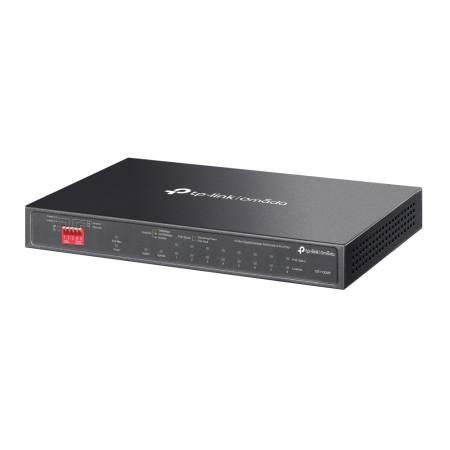 10-портов неуправляем комутатор TP Link Omada DS110GMP с 8-портов PoE+