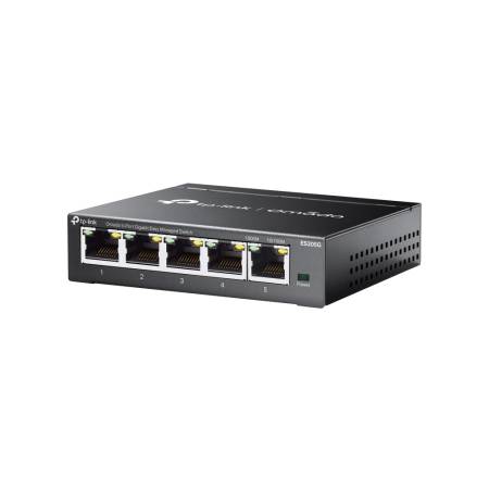 5-портов гигабитов управляем настолен комутатор TP-Link ES205G