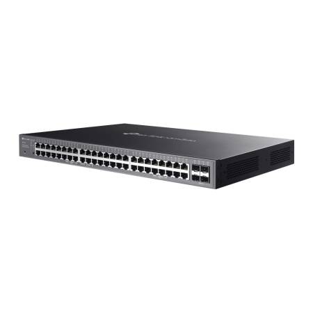 52-портов гигабитен управляем комутатор TP-Link Omada SG2452LP с 32-портов PoE+