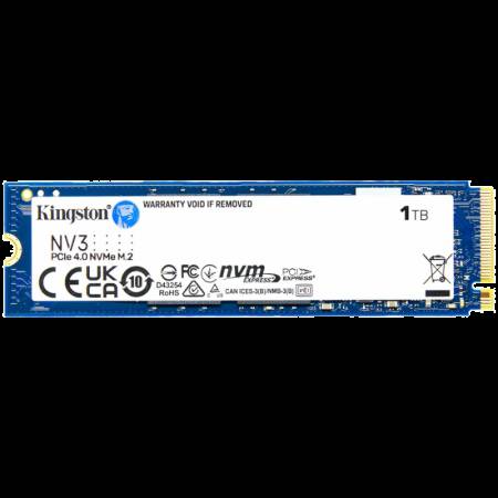 SSD диск Kingston SSD 1TB NV3 M.2 2280 PCIe 4.0 NVMe