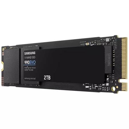 Твърд диск SAMSUNG 990 EVO SSD 2TB M.2 NVMe PCIe MZ-V9E2T0BW
