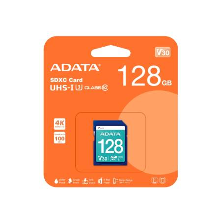 ADATA 128GB SDXC UHS-I U3 V30S