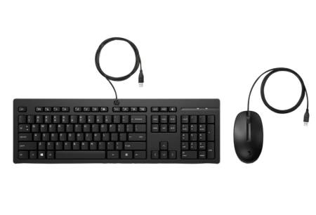 HP 225 Wired Mouse and Keyboard Combo