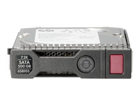 HPE Gen8 500GB 6G SATA 7.2K rpm LFF 3.5inch SC Midline 1yr Warranty Hard Drive