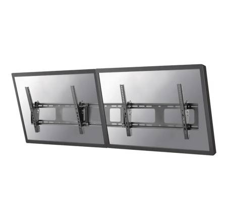 Neomounts Flat Screen Wall Mount for menu board - 2 screens - landscape