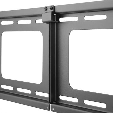 Neomounts Flat Screen Wall Mount for menu board - 2 screens - landscape