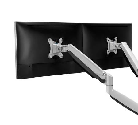 Neomounts Flat Screen Desk mount (10-32") desk clamp/grommet