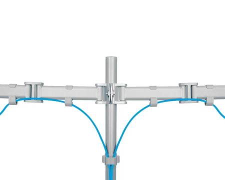 Neomounts Flat Screen Desk mount (10-27") desk clamp/grommet