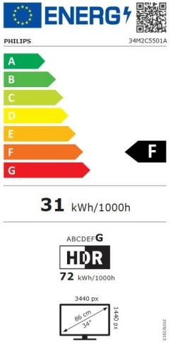 Philips 34M2C5501A