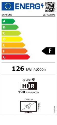 Samsung 77" 77S90D 4K OLED SMART