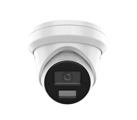 HikVision 4 MP Acusense Smart Hybrid Light Fixed Turret Network Camera