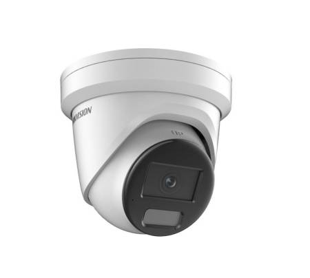 HikVision 4 MP Smart Hybrid Light with ColorVu Fixed Turret Network Camera