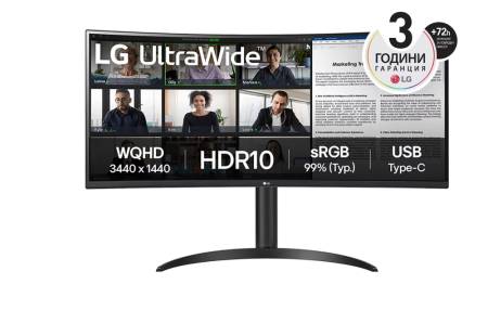 LG 34WR55QK-B 34" UltraWide AG 
