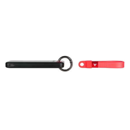 Verbatim Pocket SSD USB 3.2 Gen 2 1TB Black/Red