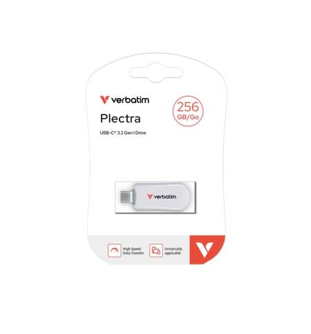 Verbatim Plectra USB-C Flash Drive White 256GB