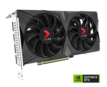 PNY GeForce RTX 4060 8GB GDDR6 XLR8 Gaming VERTO OC Dual Fan