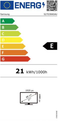 Samsung LS27D366 27" VA LED