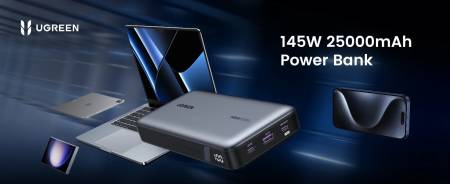 Външна батерия Ugreen Nexode 25000mAh 145W PB205 90597A